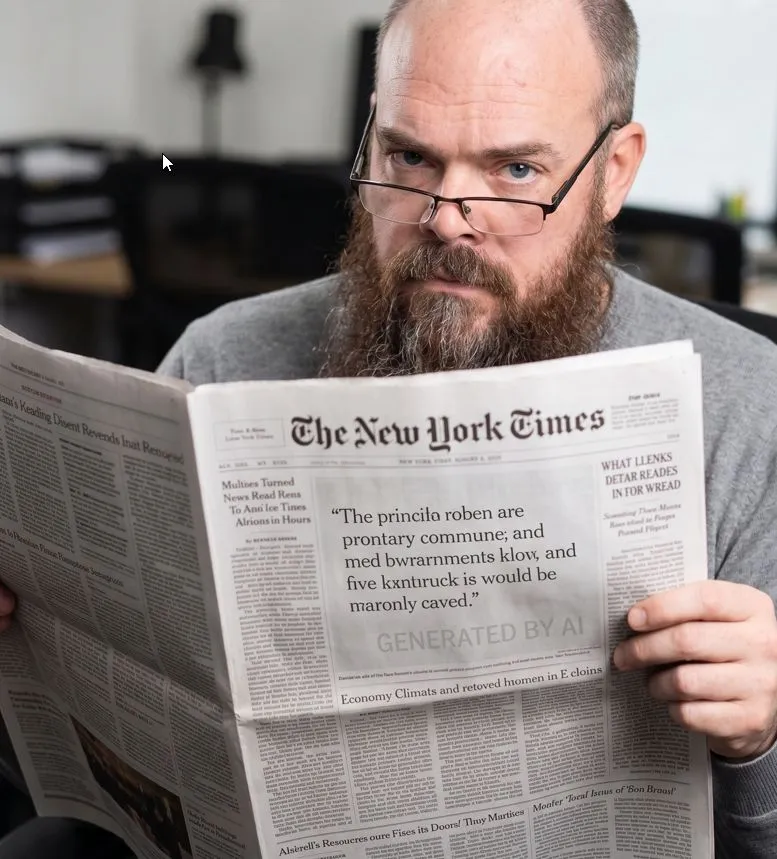 The New York Times published a quote from a Canadian politician last month.