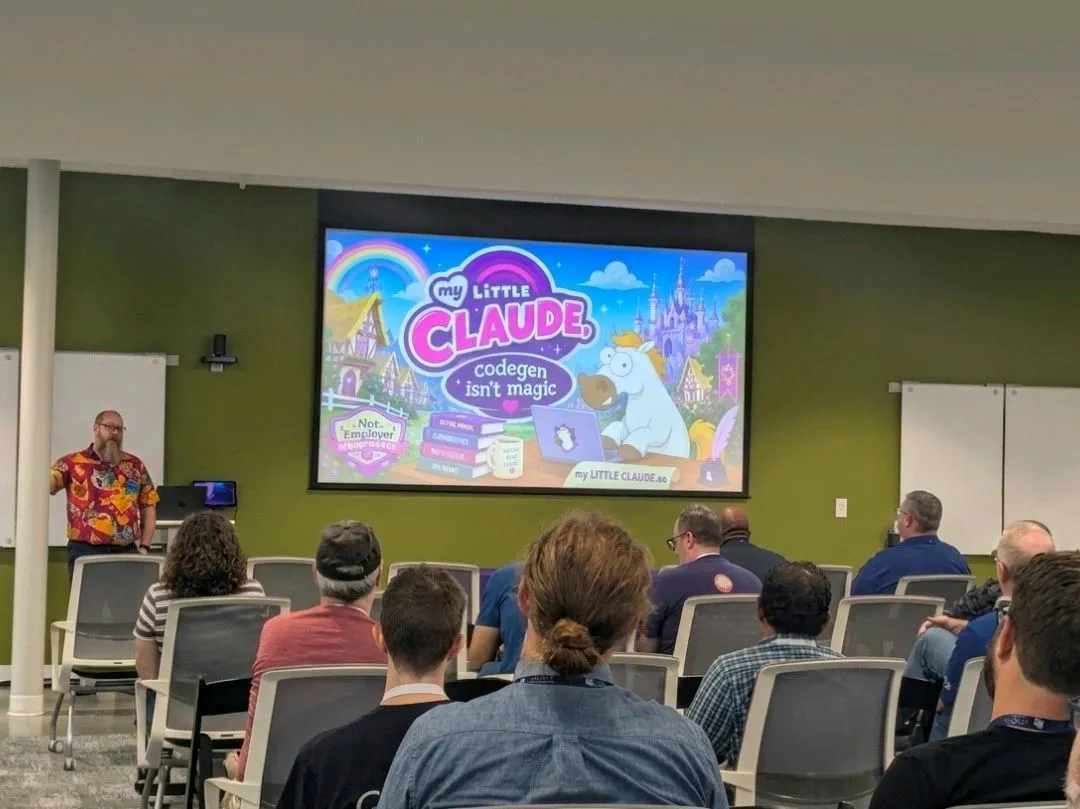 Two talks at Carolina Code Conference stuck out to me today. Two programming ...